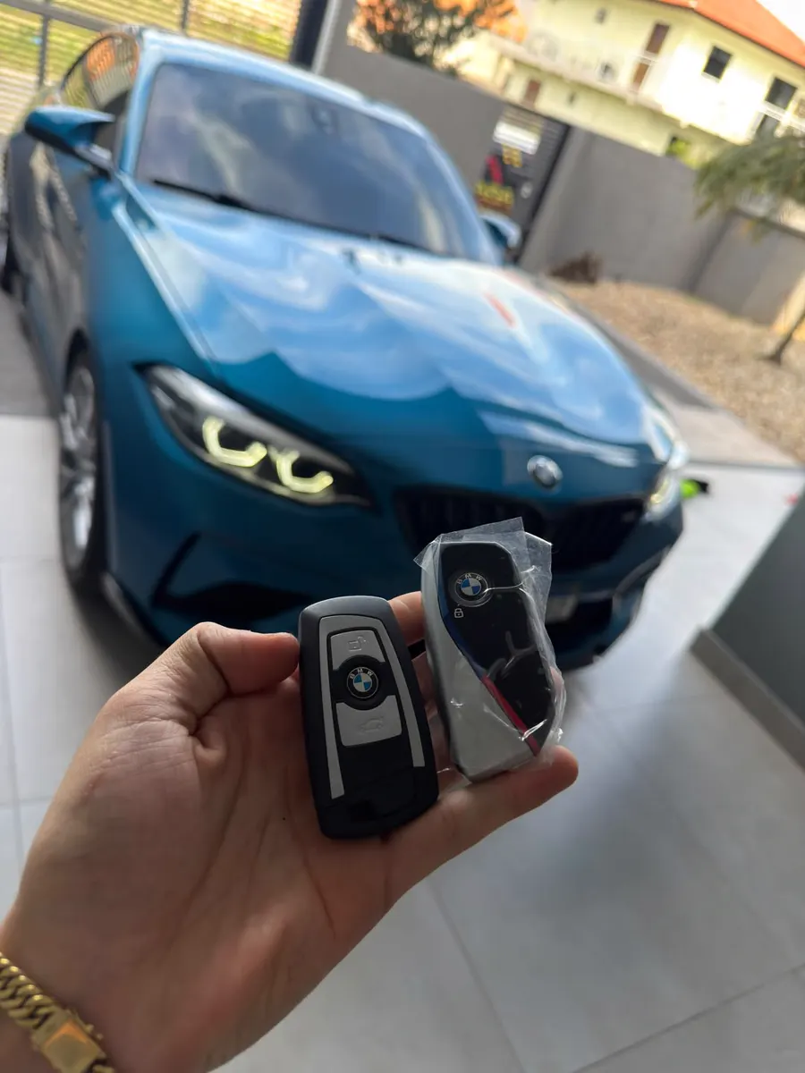 Chave reserva presencial BMW feita pela Alvorada Chaves em Joinville